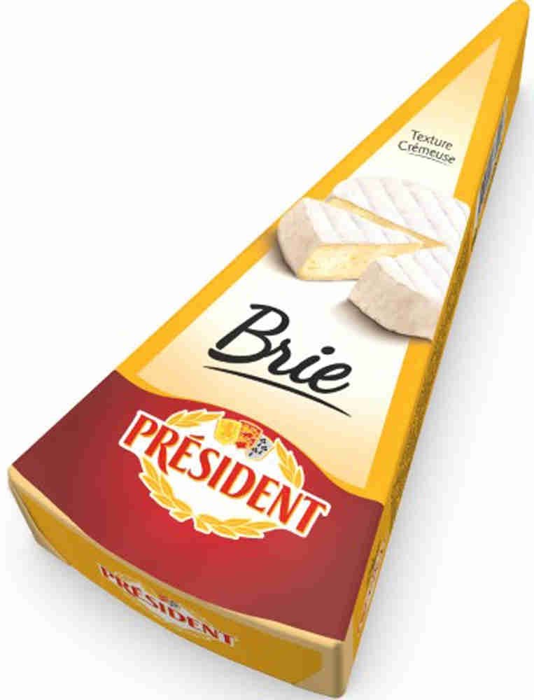 картинка Сыр мягкий с белой плесенью Бри Президент  60%, 200гр. (Россия)
