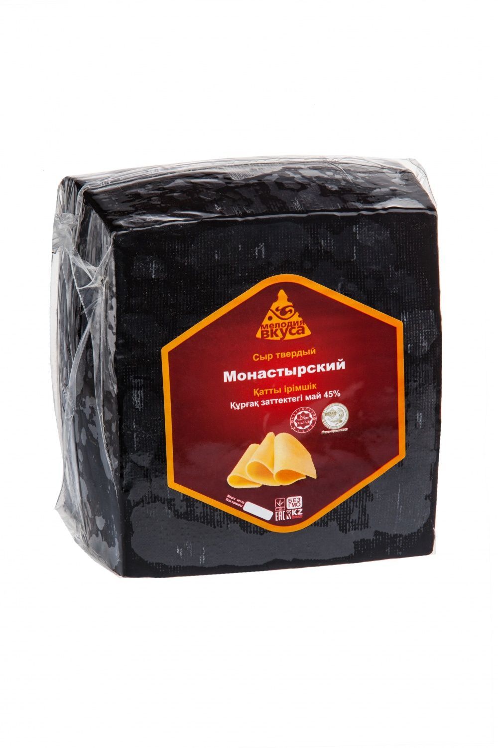 картинка Сыр Монастырский Мелодия Вкуса 45%, ~ 2,5 кг